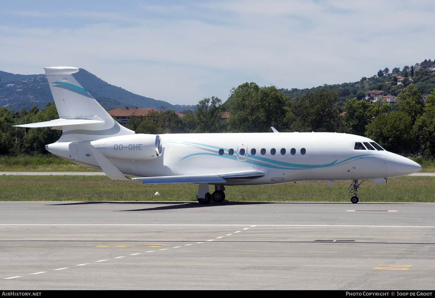 Aircraft Photo of OO-GHE | Dassault Falcon 2000EX | AirHistory.net #348678