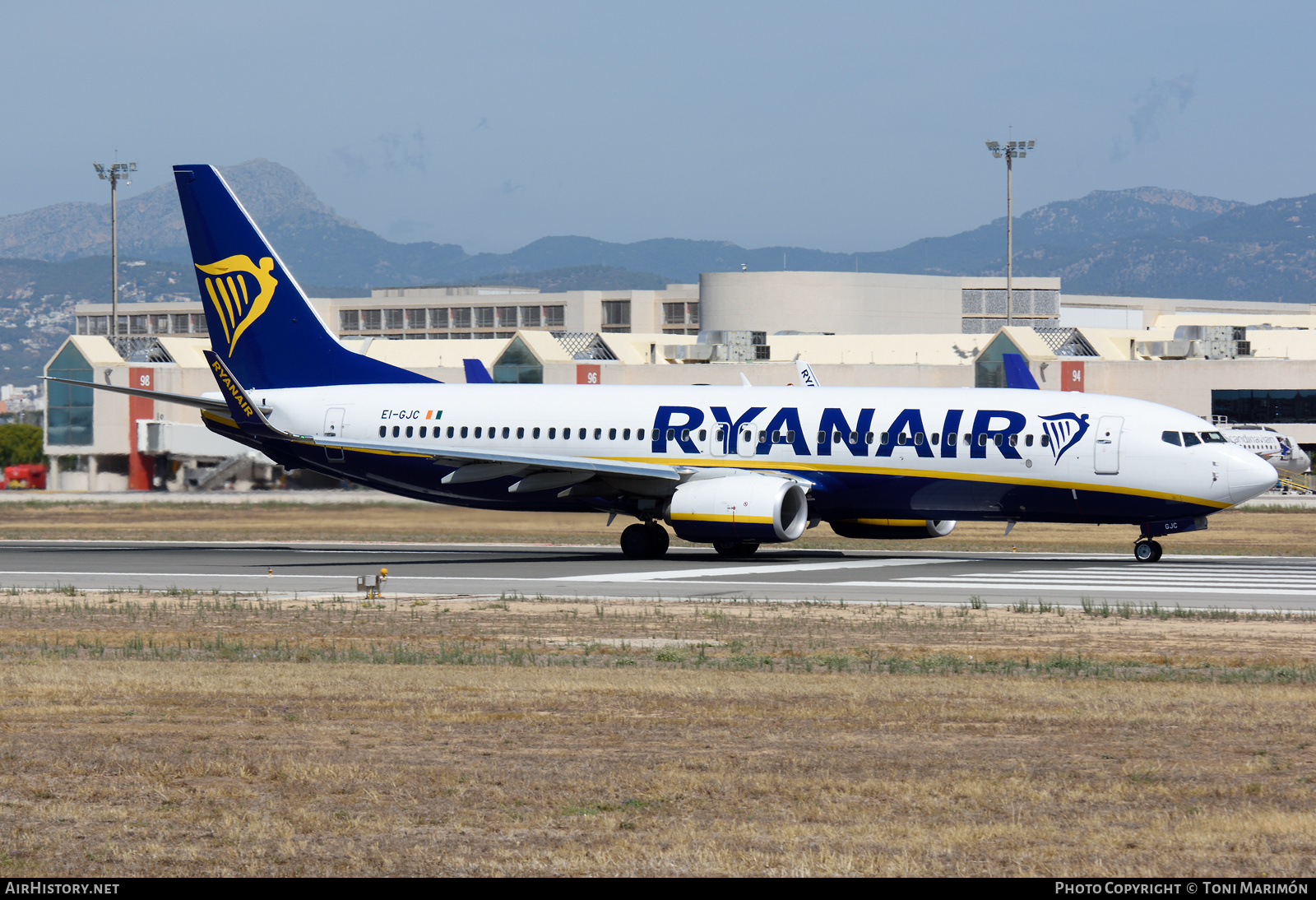 Aircraft Photo of EI-GJC | Boeing 737-800 | Ryanair | AirHistory.net #348701