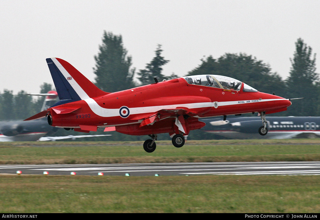 Aircraft Photo of XX292 | British Aerospace Hawk T1 | UK - Air Force | AirHistory.net #348718