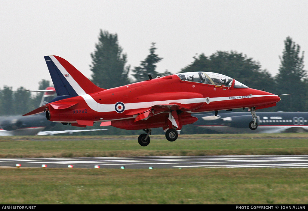 Aircraft Photo of XX292 | British Aerospace Hawk T.1 | UK - Air Force | AirHistory.net #348718