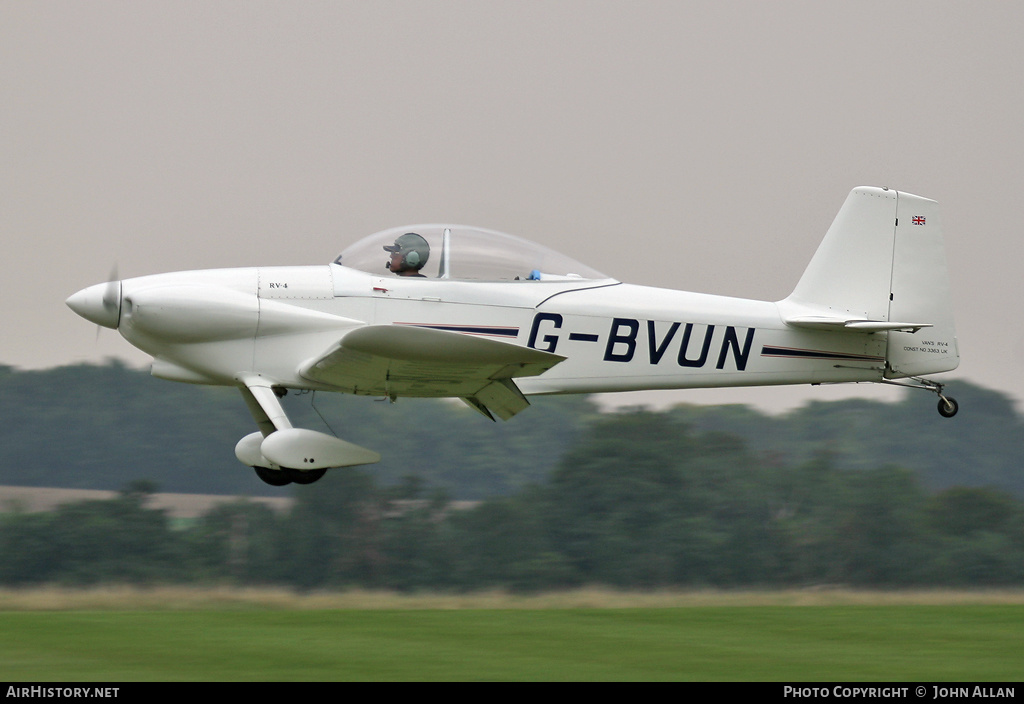 Aircraft Photo of G-BVUN | Van's RV-4 | AirHistory.net #348721