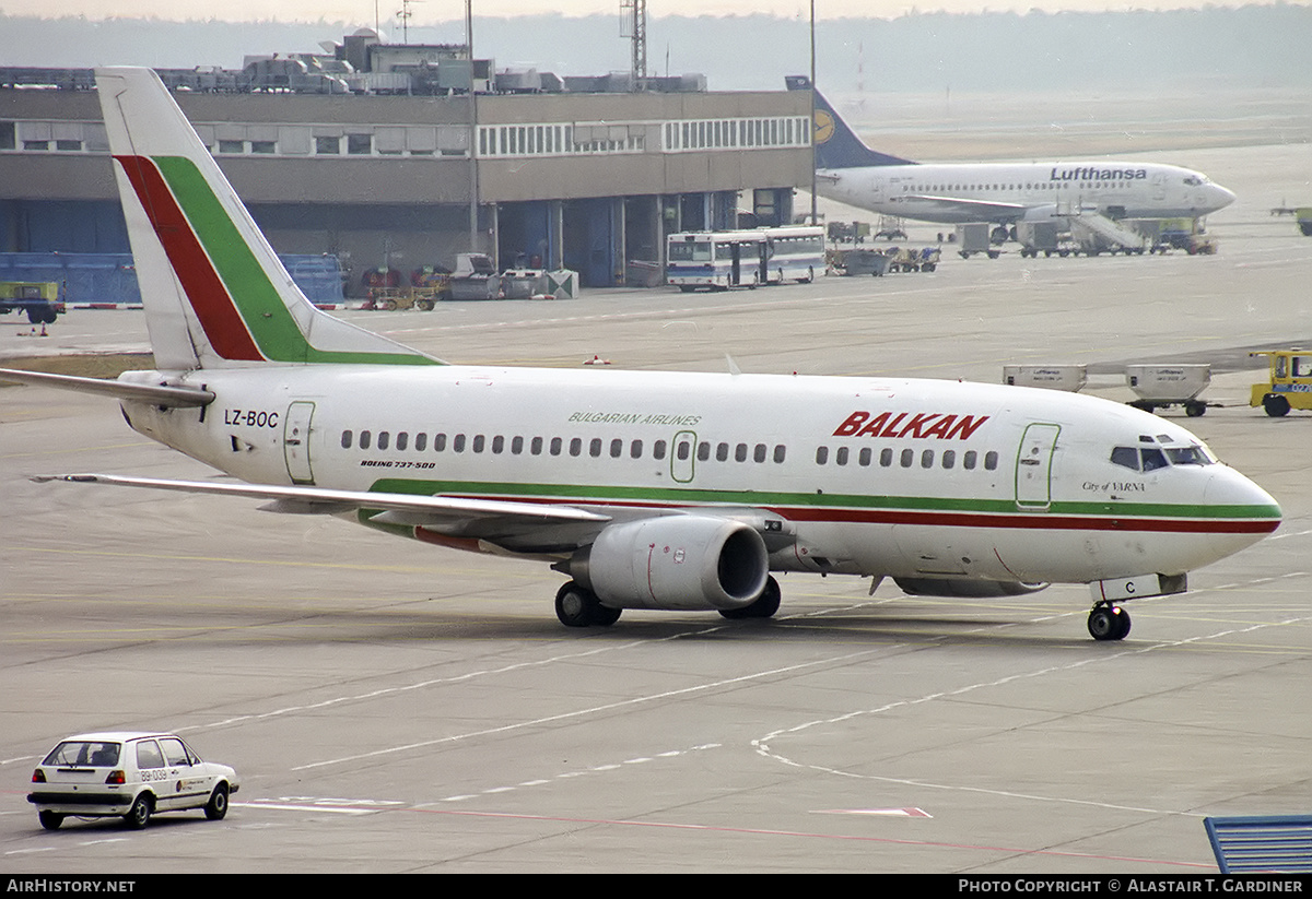 Aircraft Photo of LZ-BOC | Boeing 737-53A | Balkan - Bulgarian Airlines | AirHistory.net #348726