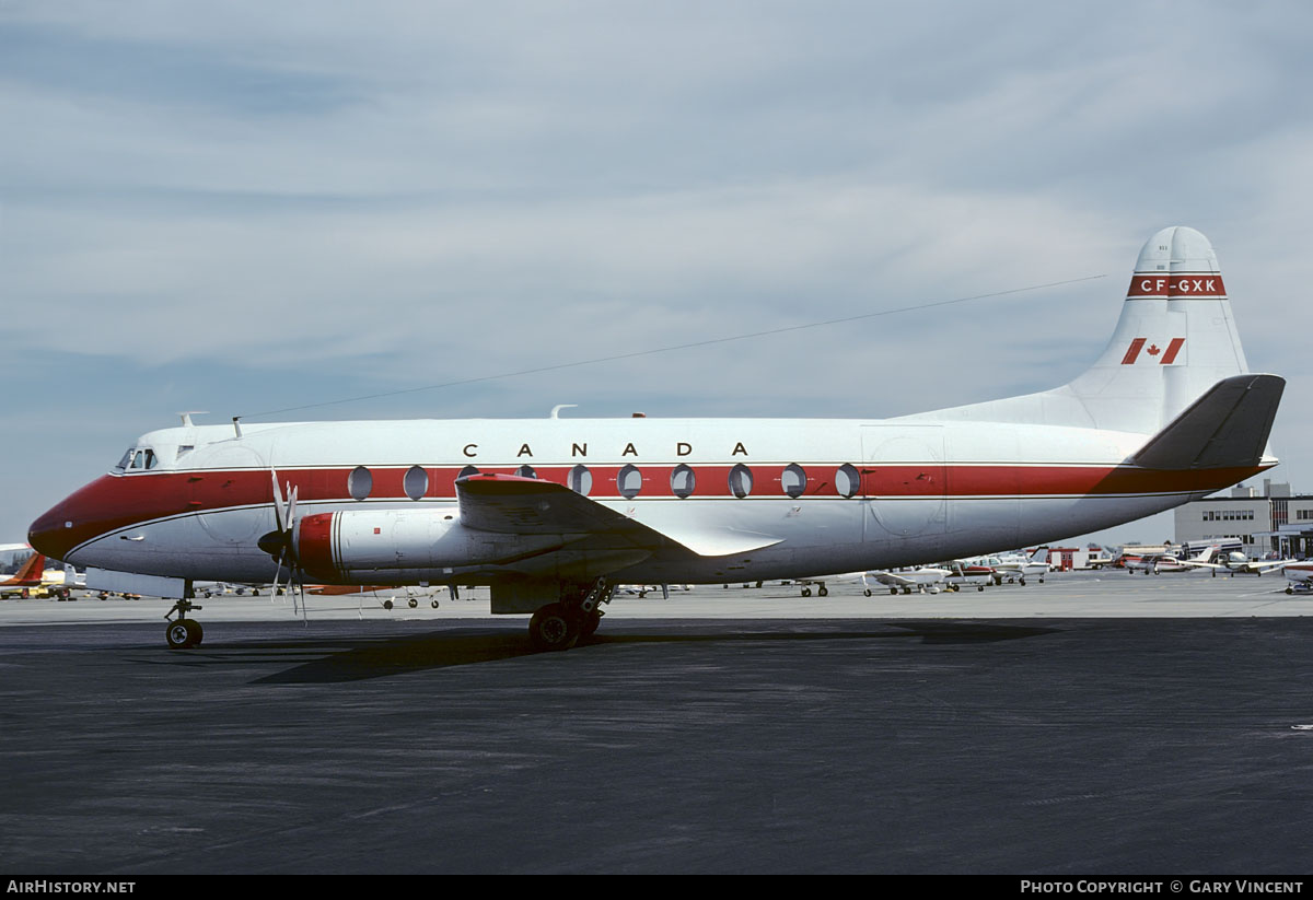 Aircraft Photo of CF-GXK | Vickers 757 Viscount | Transport Canada | AirHistory.net #348727