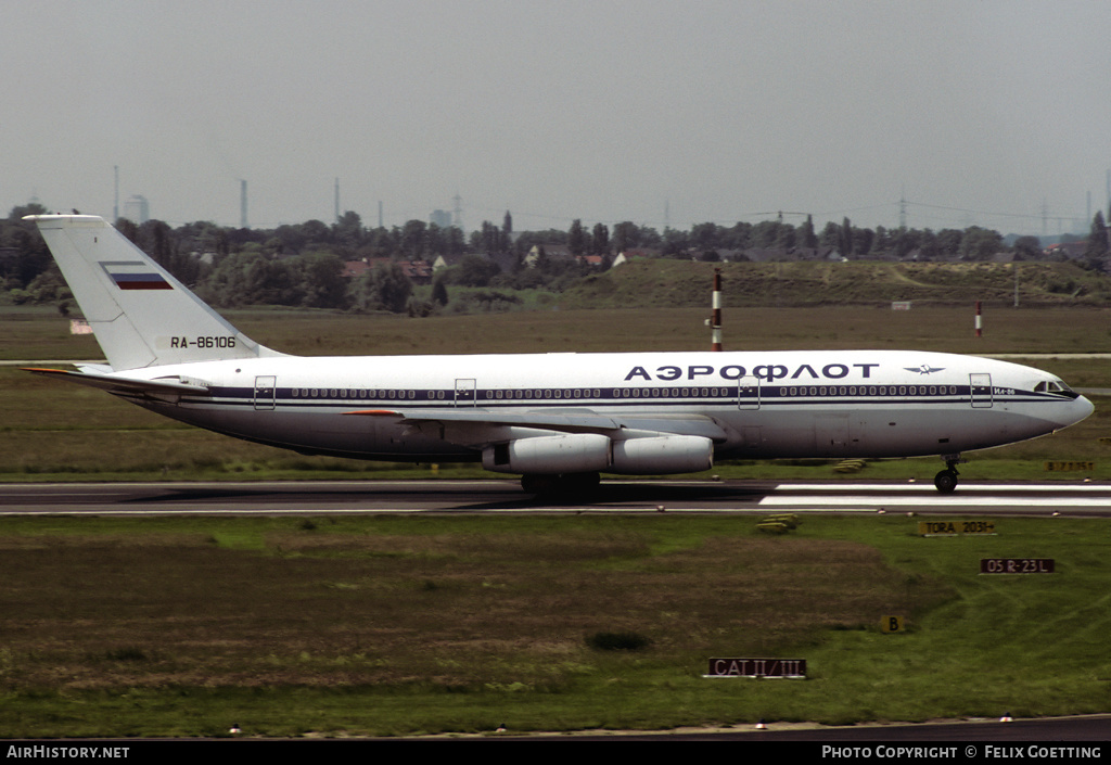 Aircraft Photo of RA-86106 | Ilyushin Il-86 | Aeroflot | AirHistory.net #348728