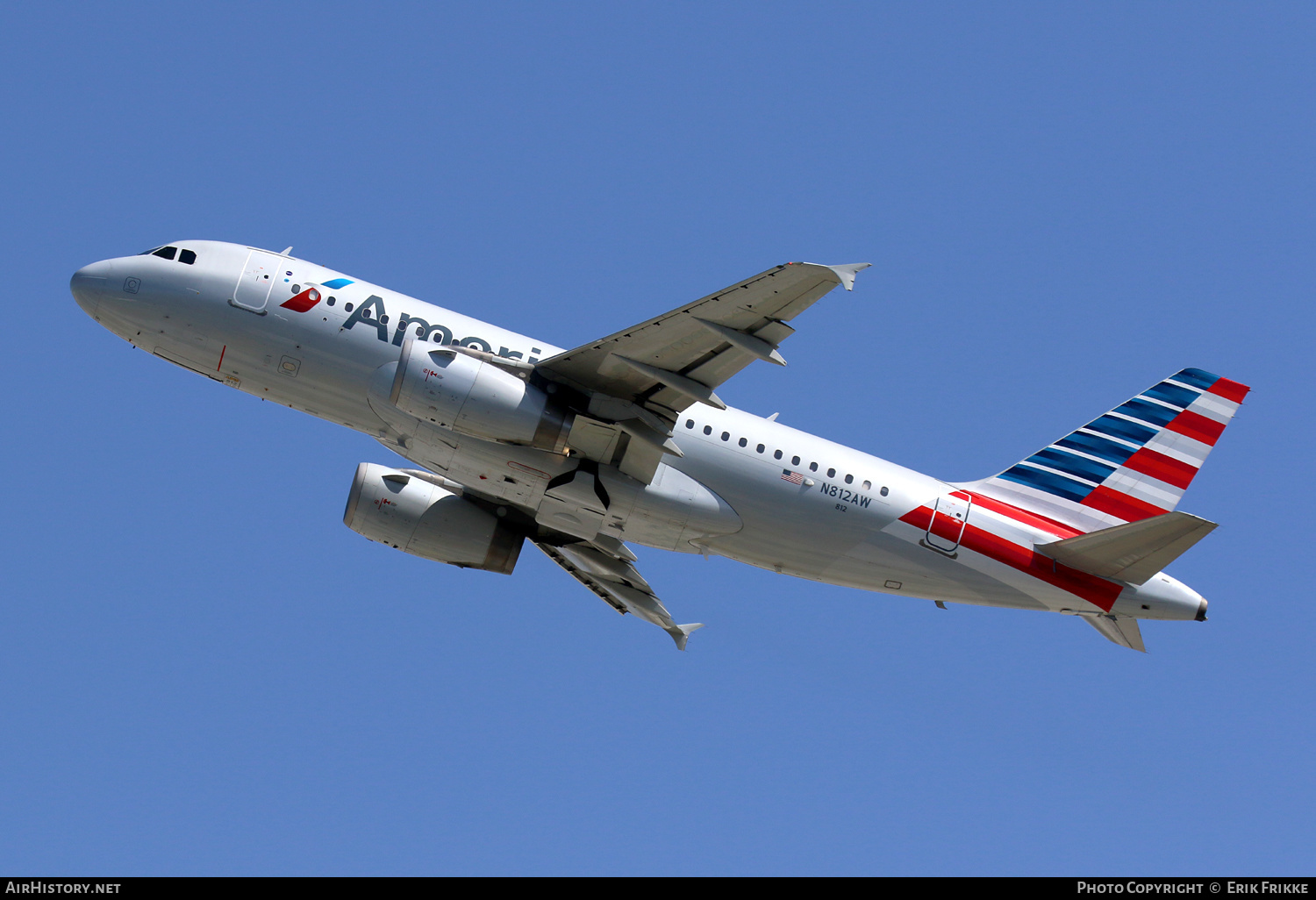 Aircraft Photo of N812AW | Airbus A319-132 | American Airlines | AirHistory.net #348745