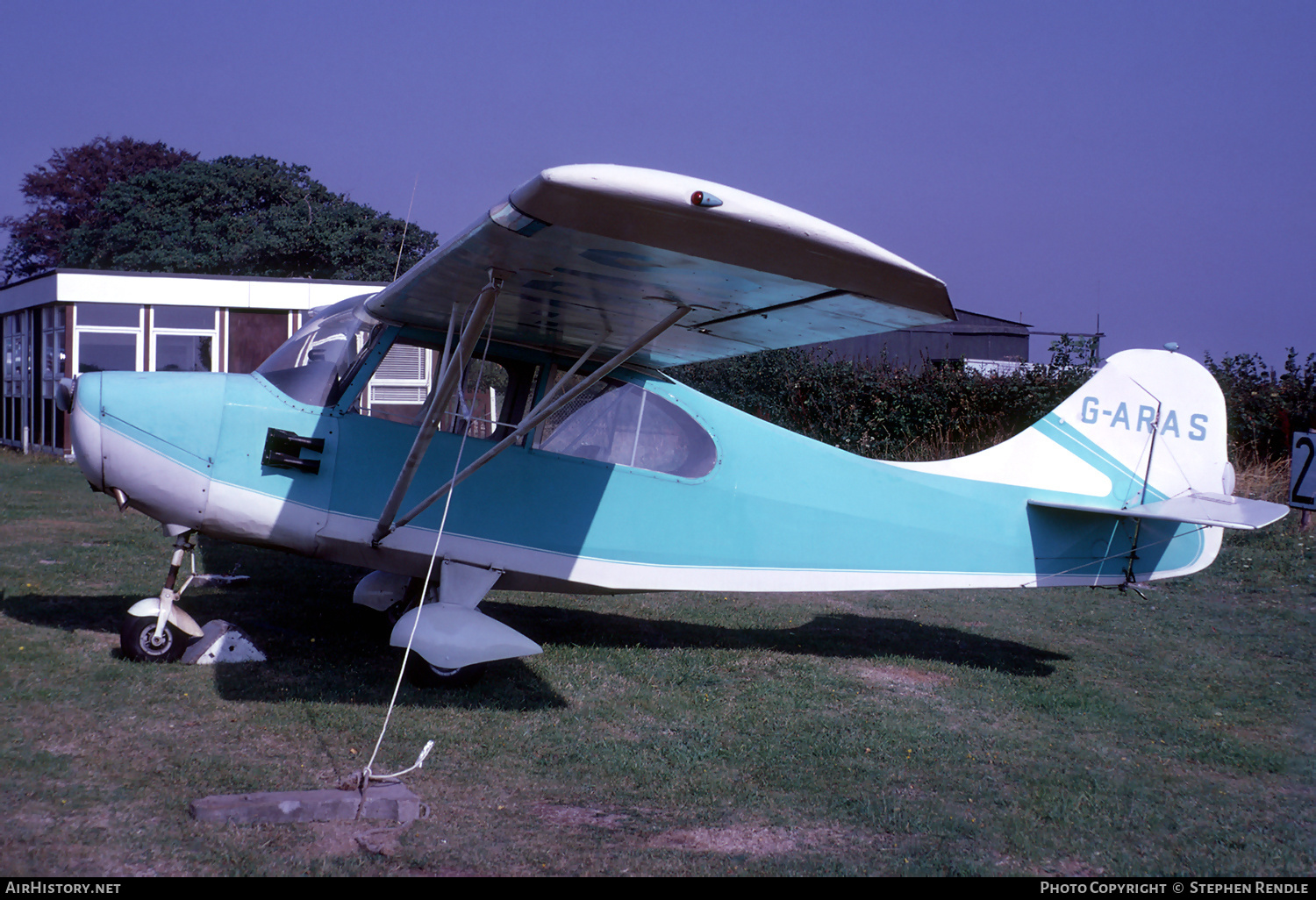 Aircraft Photo of G-ARAS | Champion 7FC Tri-Traveler | AirHistory.net #348776