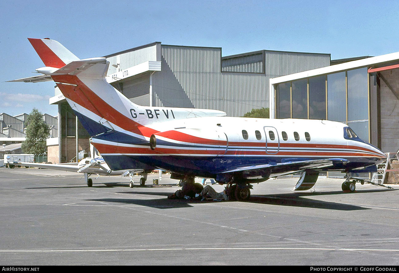 Aircraft Photo of G-BFVI | British Aerospace HS-125-700B | Bristow Helicopters | AirHistory.net #348778