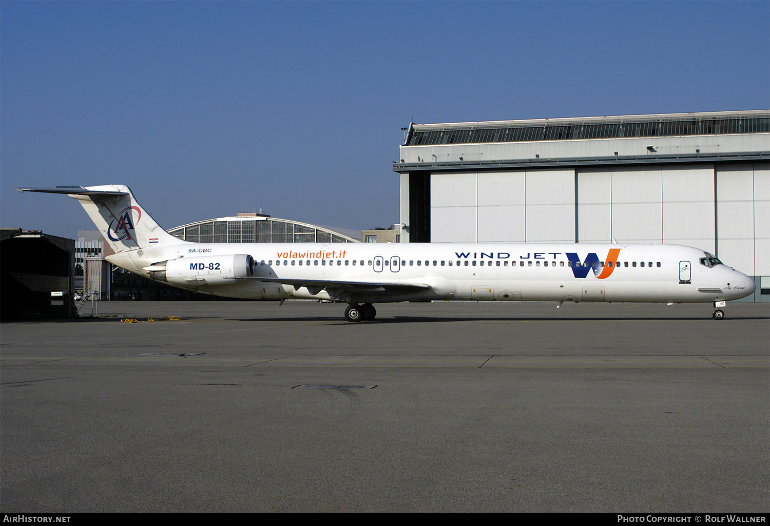 Aircraft Photo of 9A-CBC | McDonnell Douglas MD-82 (DC-9-82) | Air Adriatic | Wind Jet | AirHistory.net #348781