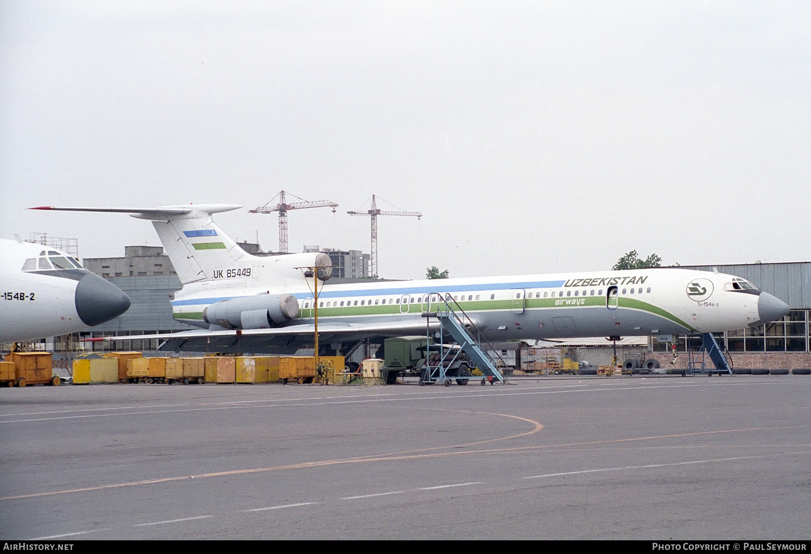Aircraft Photo of UK85449 | Tupolev Tu-154B-2 | Uzbekistan Airways | AirHistory.net #348782
