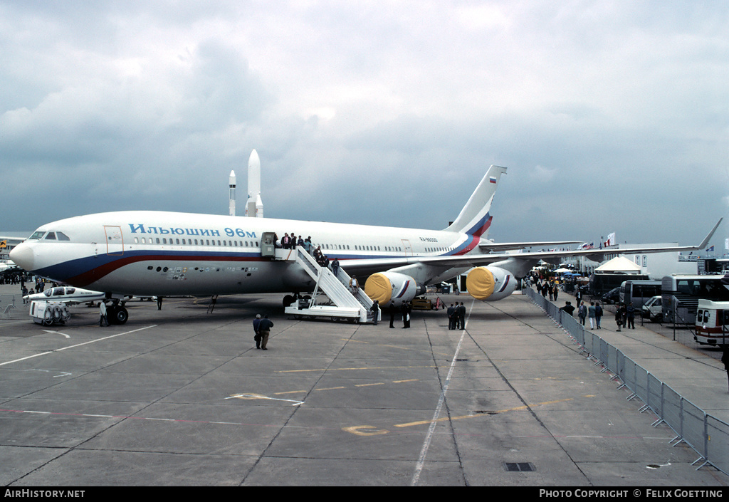 Aircraft Photo of RA-96000 | Ilyushin Il-96M | Ilyushin Design Bureau | AirHistory.net #348783