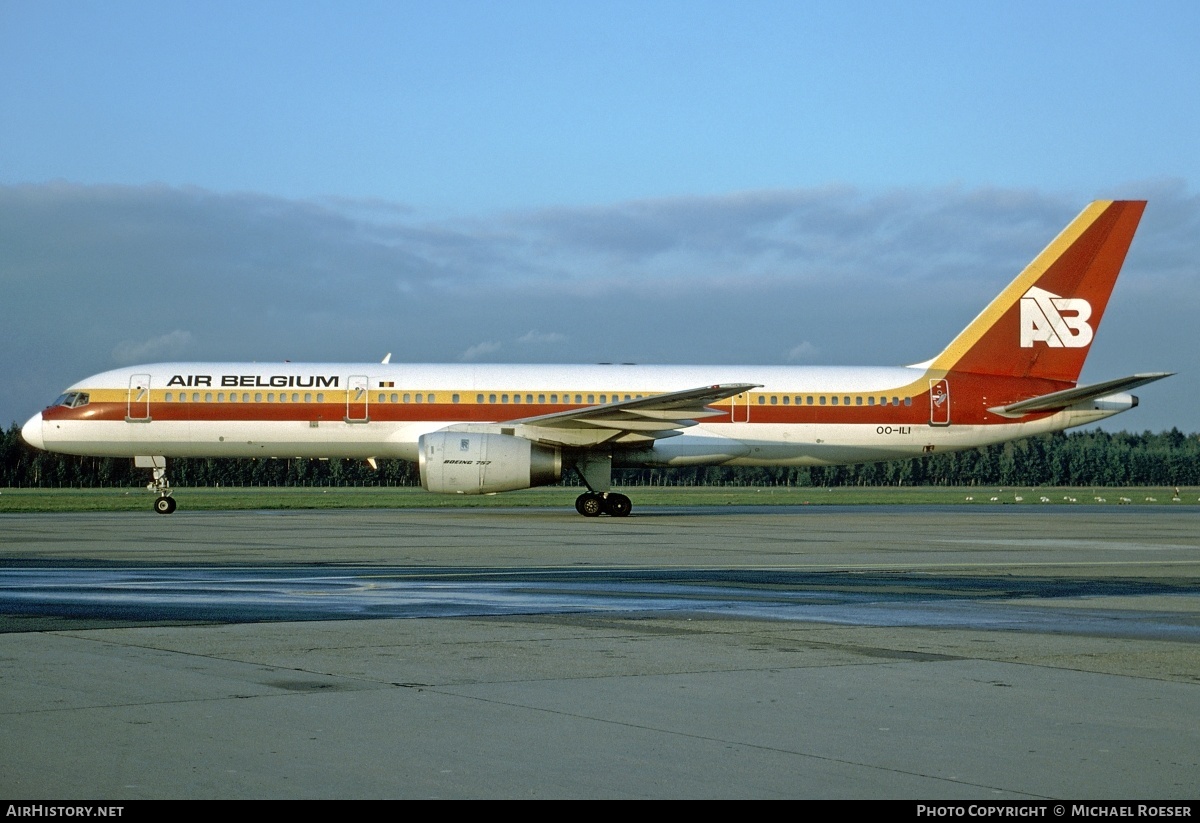 Aircraft Photo of OO-ILI | Boeing 757-23A | Air Belgium | AirHistory.net #348789