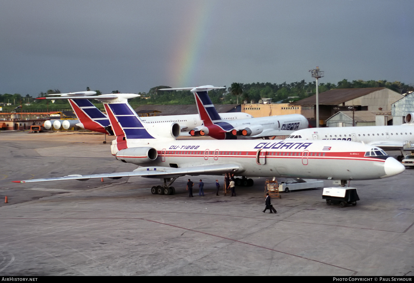 Aircraft Photo of CU-T1222 | Tupolev Tu-154B-2 | Cubana | AirHistory.net #348790