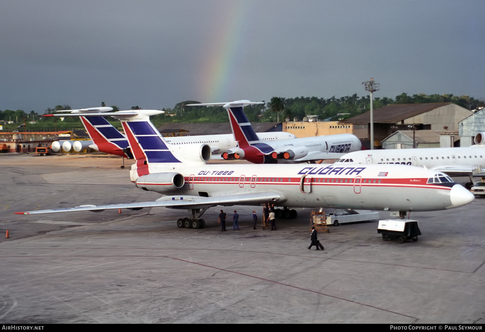 Aircraft Photo of CU-T1222 | Tupolev Tu-154B-2 | Cubana | AirHistory.net #348790