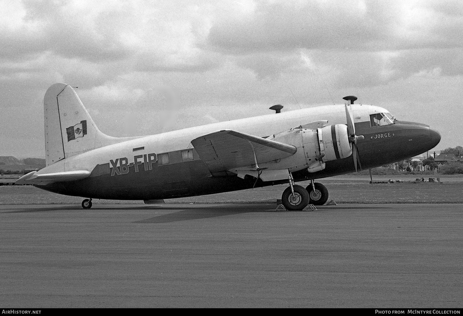 Aircraft Photo of XB-FIP | Vickers 626 Viking C2 | AirHistory.net #348796