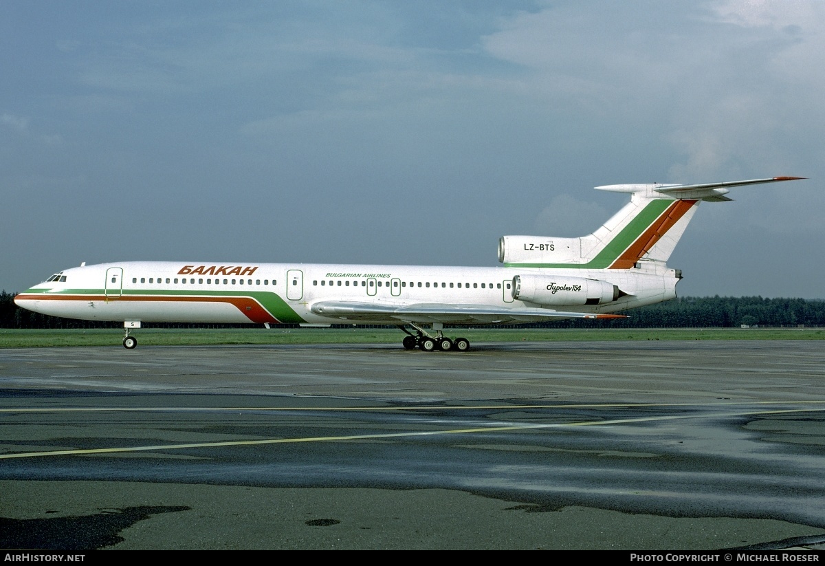 Aircraft Photo of LZ-BTS | Tupolev Tu-154B-2 | Balkan - Bulgarian Airlines | AirHistory.net #348803