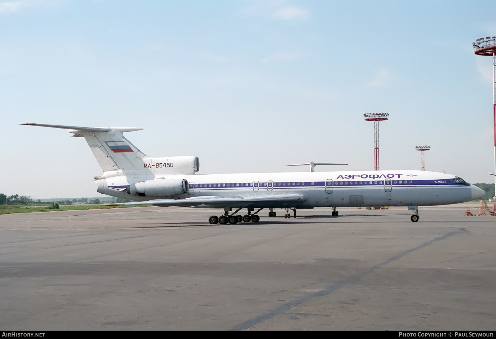 Aircraft Photo of RA-85450 | Tupolev Tu-154B-2 | Aeroflot | AirHistory.net #348811