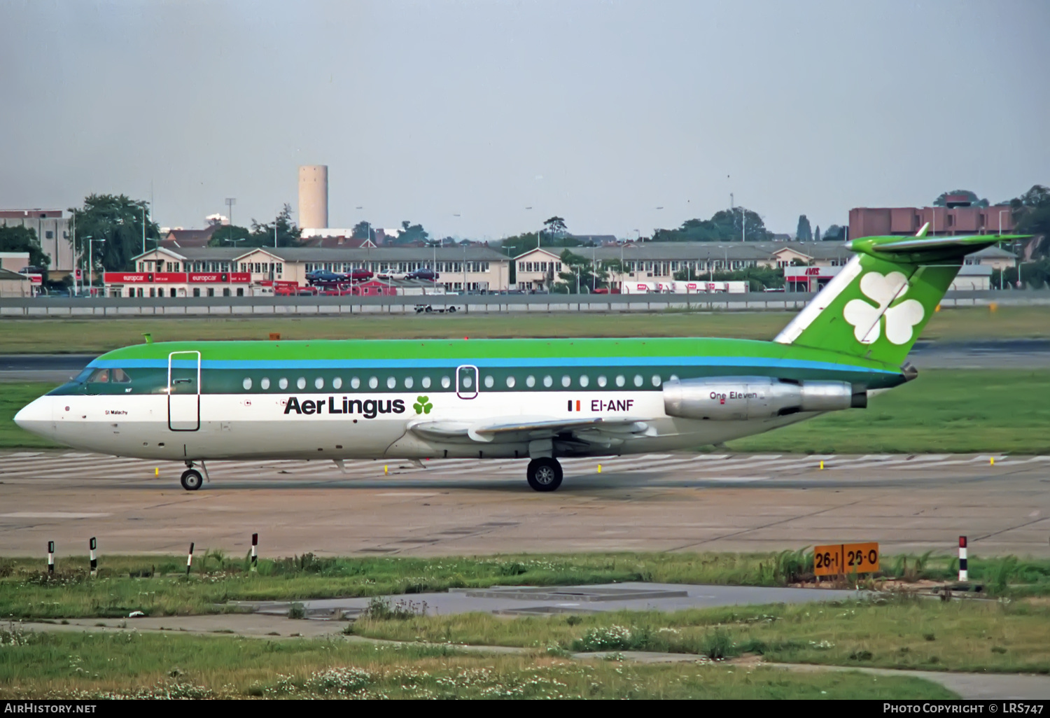 Aircraft Photo of EI-ANF | BAC 111-208AL One-Eleven | Aer Lingus | AirHistory.net #348828
