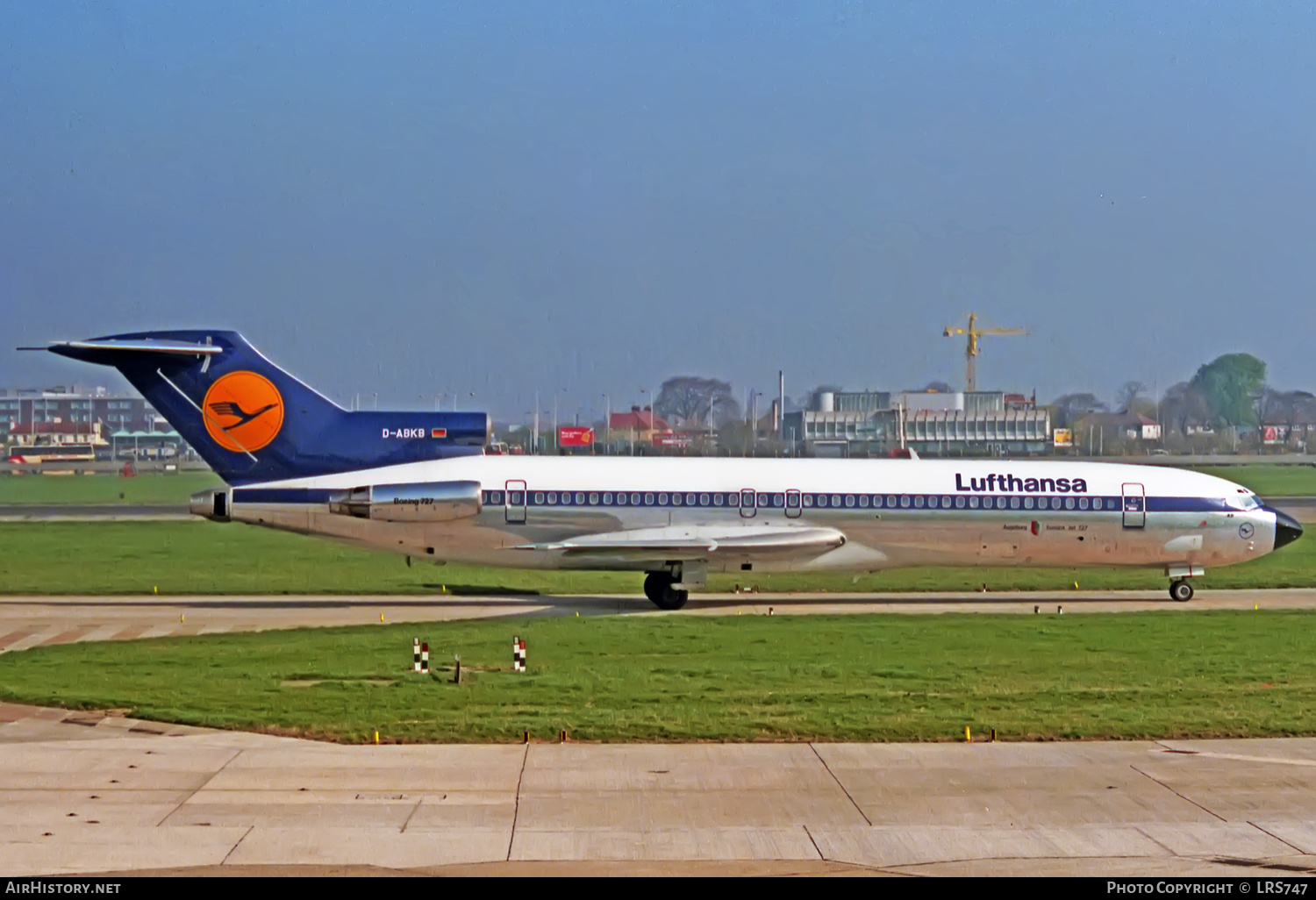 Aircraft Photo of D-ABKB | Boeing 727-230/Adv | Lufthansa | AirHistory.net #348836