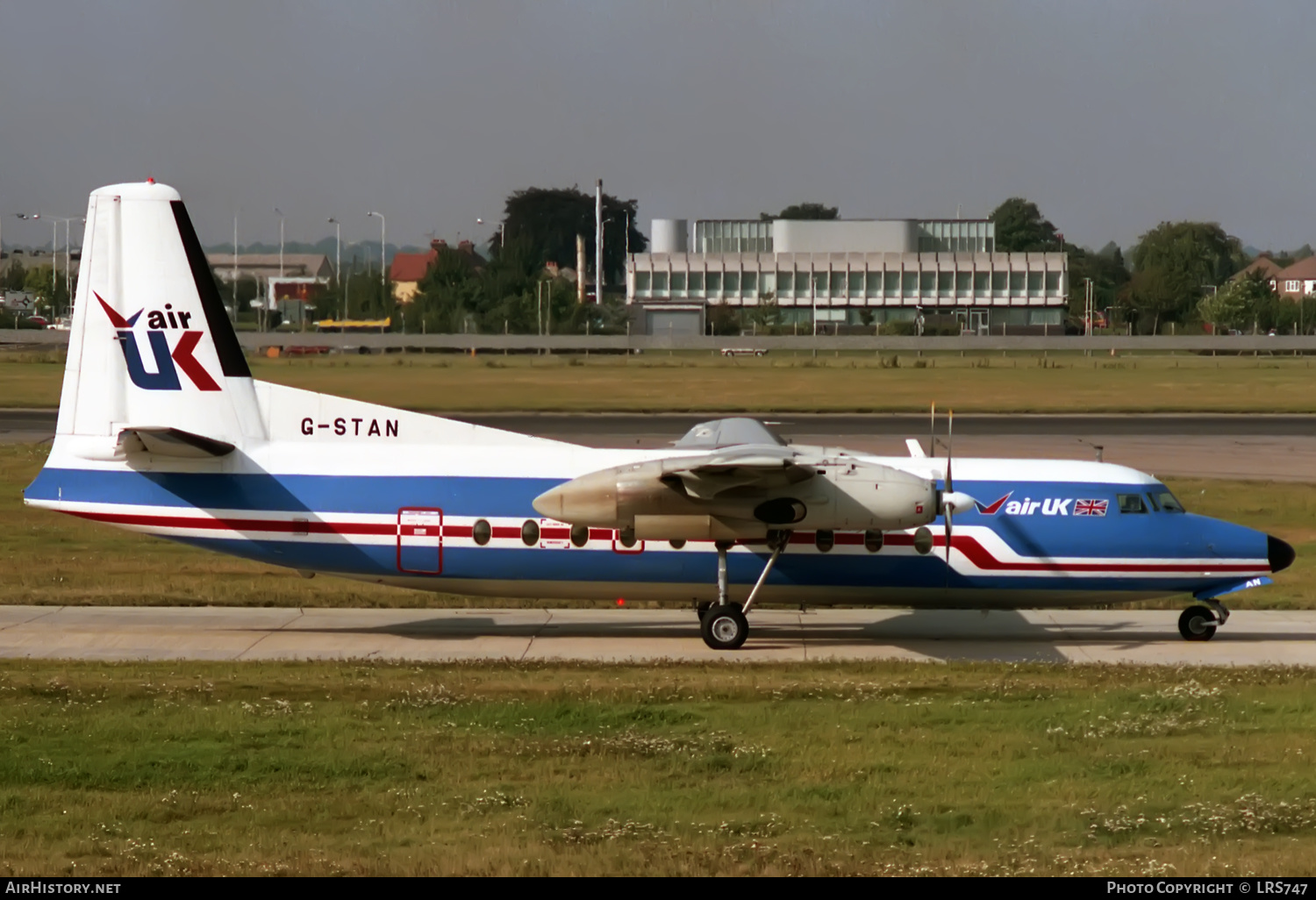 Aircraft Photo of G-STAN | Fokker F27-200 Friendship | Air UK | AirHistory.net #348840