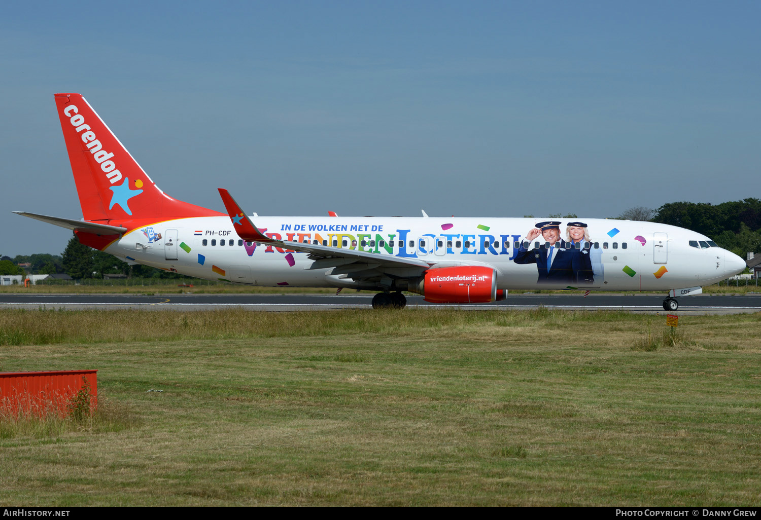 Aircraft Photo of PH-CDF | Boeing 737-804 | Corendon Dutch Airlines | AirHistory.net #348847