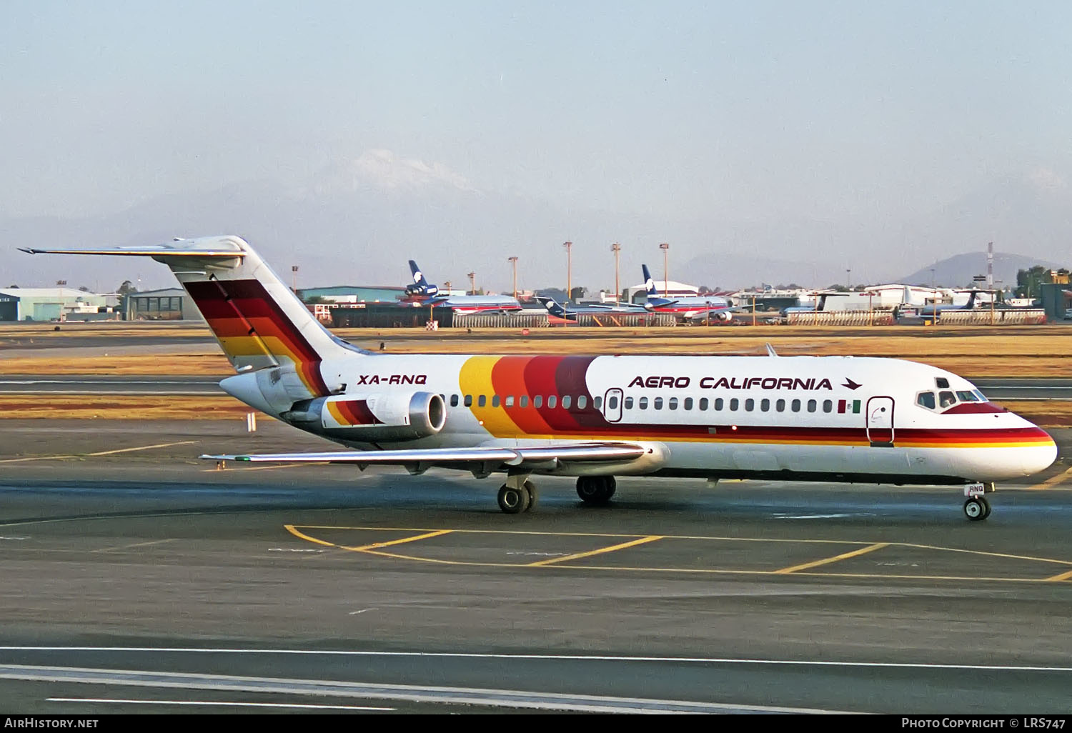 Aircraft Photo of XA-RNQ | McDonnell Douglas DC-9-15 | Aero California | AirHistory.net #348867