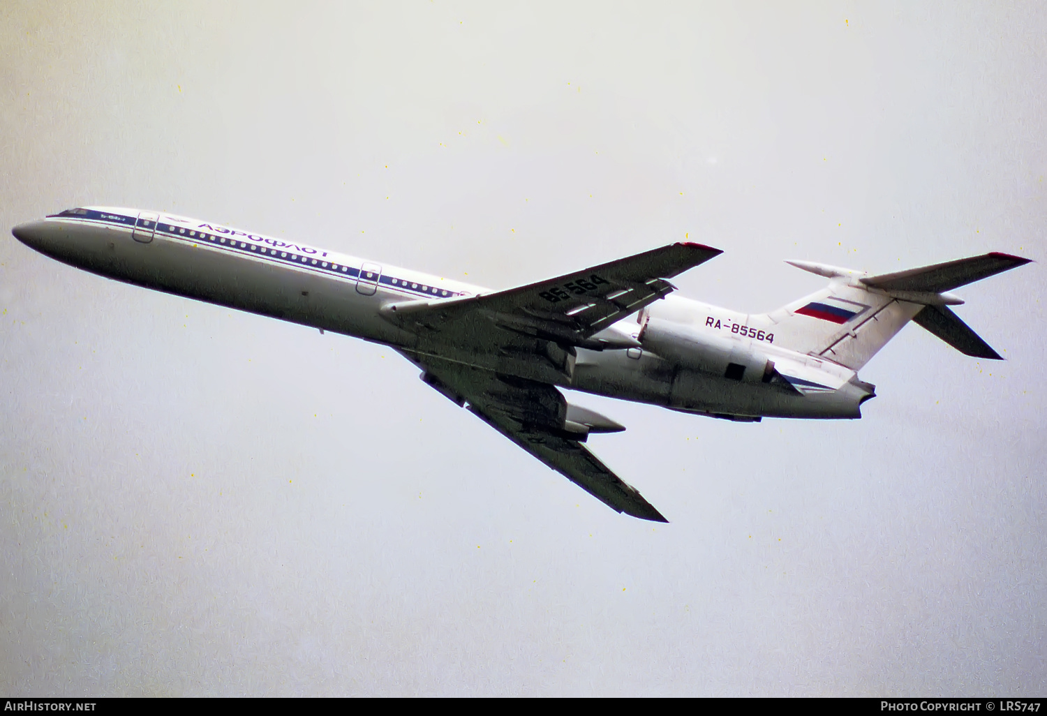 Aircraft Photo of RA-85564 | Tupolev Tu-154B-2 | Aeroflot | AirHistory.net #348868