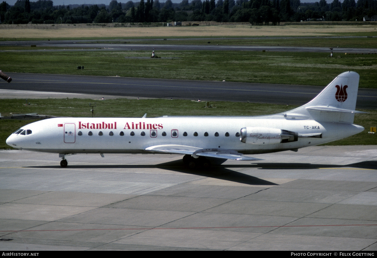 Aircraft Photo of TC-AKA | Sud SE-210 Caravelle 10B1R | Istanbul Airlines | AirHistory.net #348870