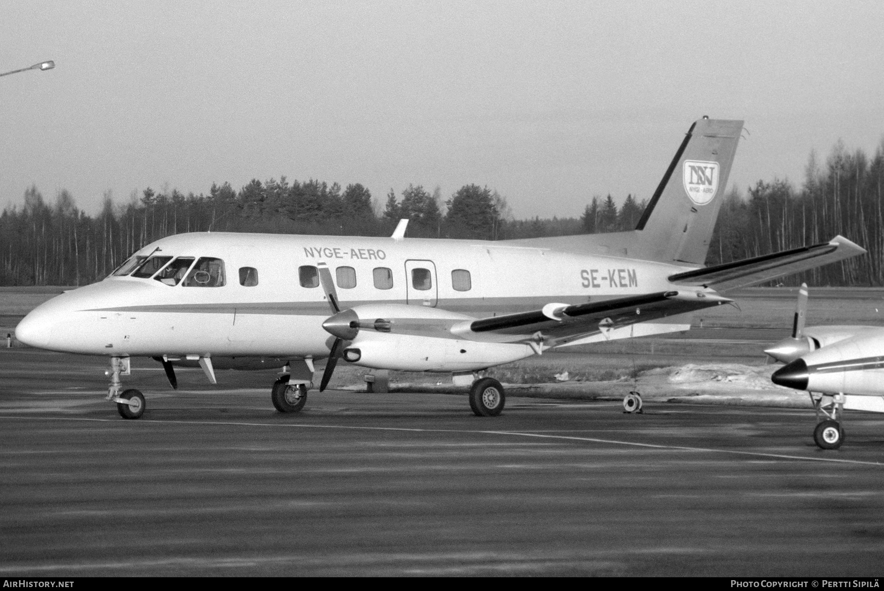 Aircraft Photo of SE-KEM | Embraer EMB-110P1 Bandeirante | Nyge-Aero | AirHistory.net #348881