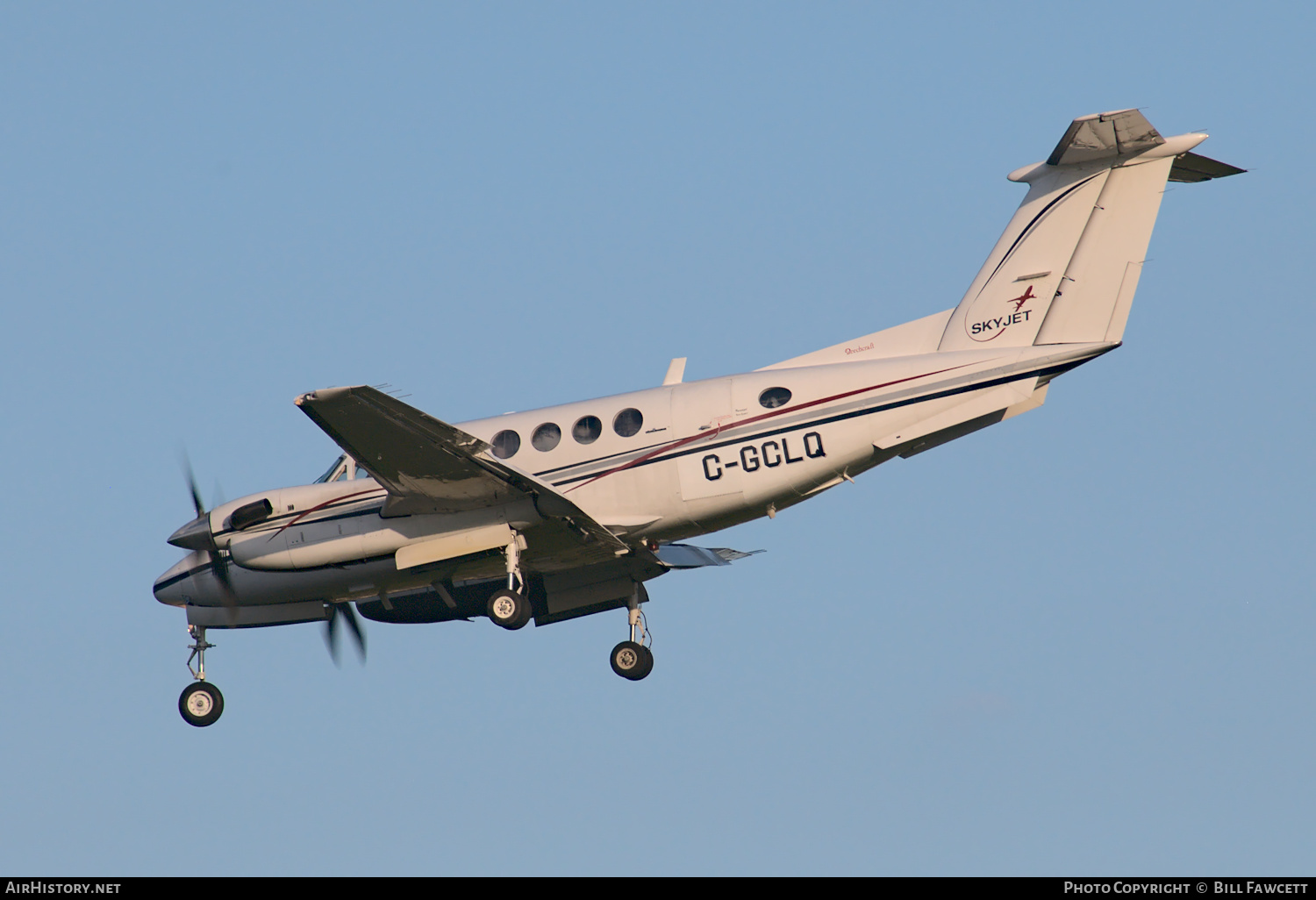 Aircraft Photo of C-GCLQ | Beech 200 Super King Air | Skyjet Aviation | AirHistory.net #348882