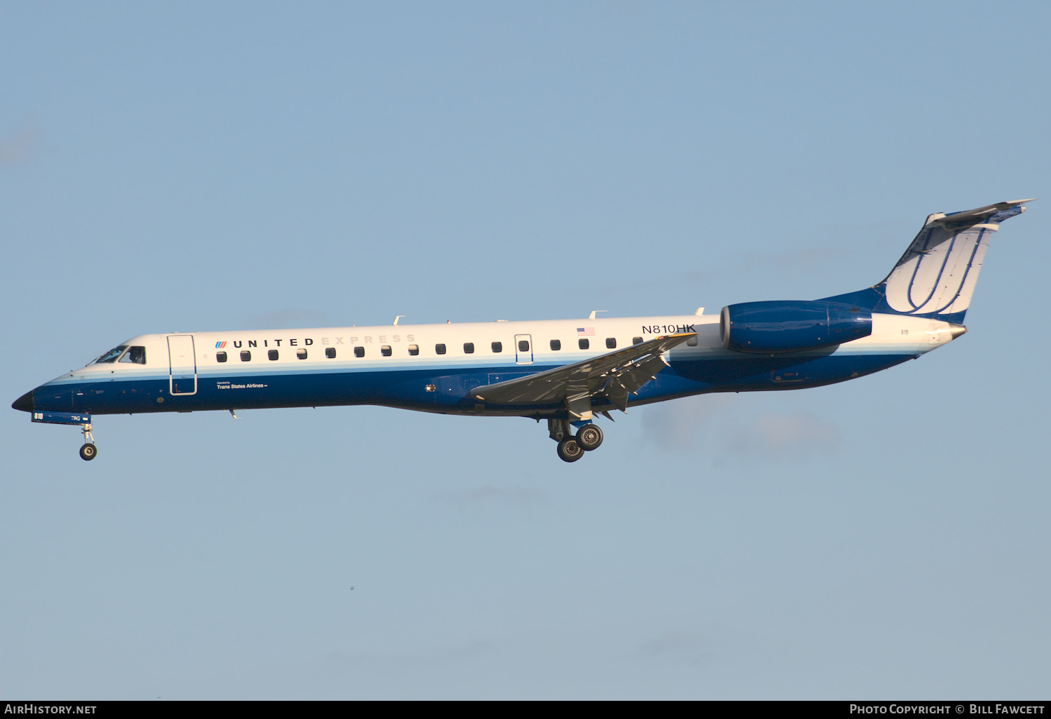 Aircraft Photo of N810HK | Embraer ERJ-145LR (EMB-145LR) | United Express | AirHistory.net #348886