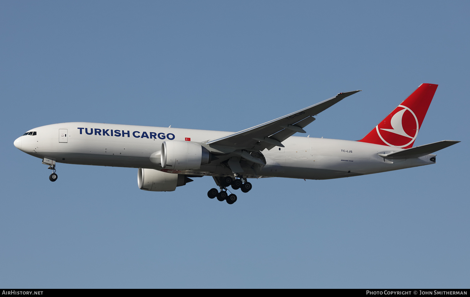 Aircraft Photo of TC-LJS | Boeing 777-F | Turkish Airlines Cargo | AirHistory.net #348914
