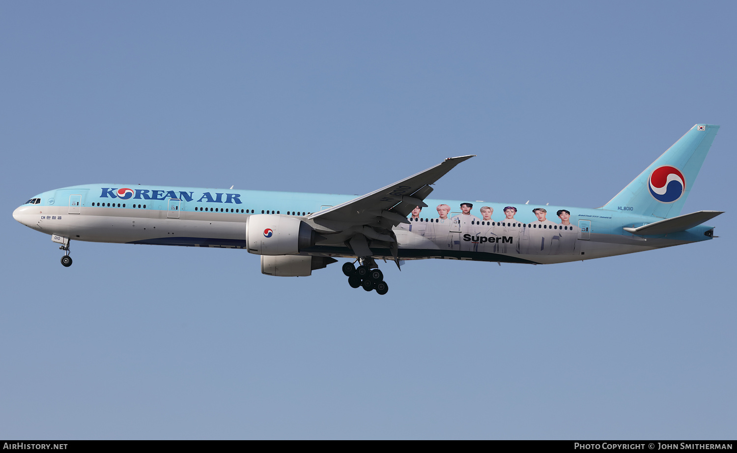 Aircraft Photo of HL8010 | Boeing 777-3B5/ER | Korean Air | AirHistory.net #348917