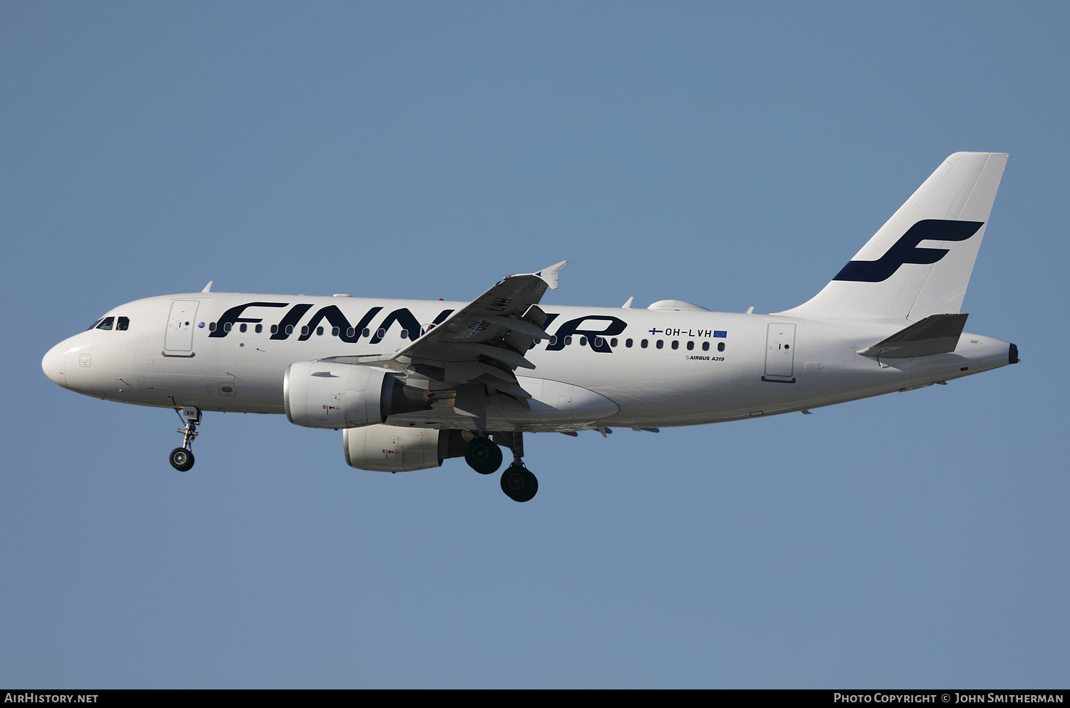 Aircraft Photo of OH-LVH | Airbus A319-112 | Finnair | AirHistory.net #348918