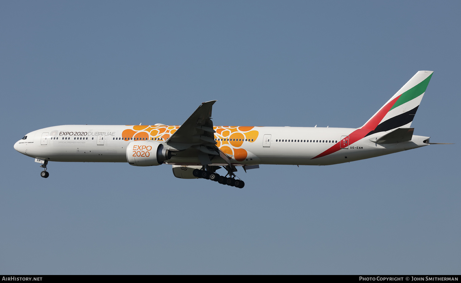 Aircraft Photo of A6-ENM | Boeing 777-31H/ER | Emirates | AirHistory.net #348922