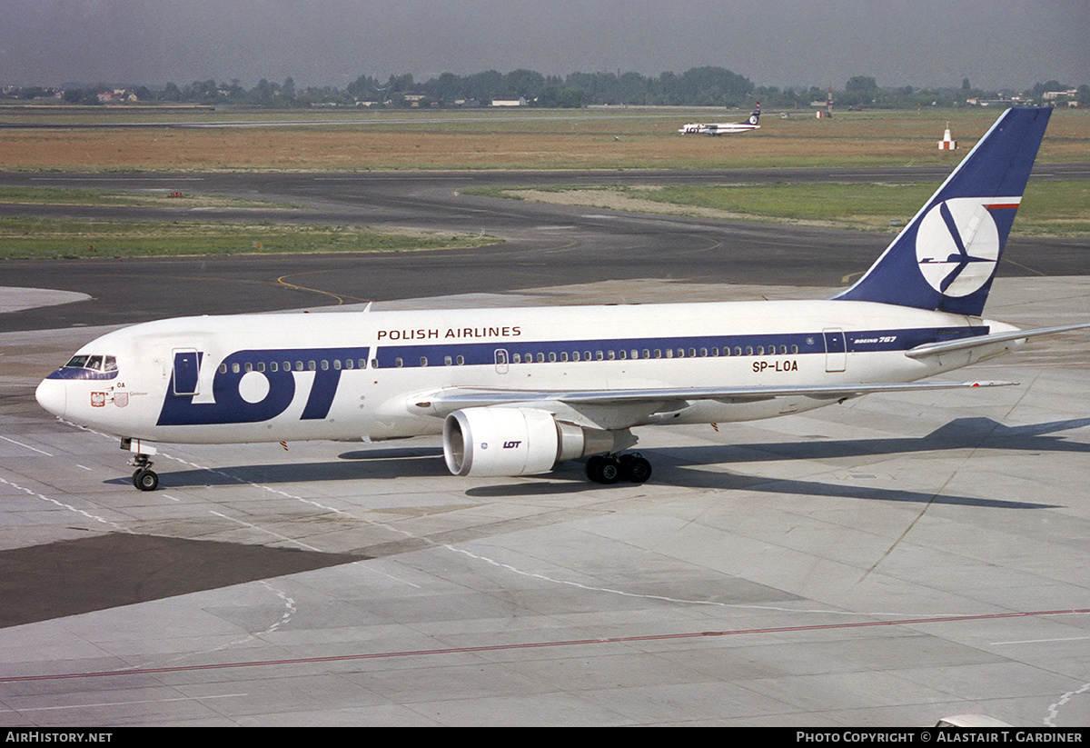 Aircraft Photo of SP-LOA | Boeing 767-25D/ER | LOT Polish Airlines - Polskie Linie Lotnicze | AirHistory.net #348951
