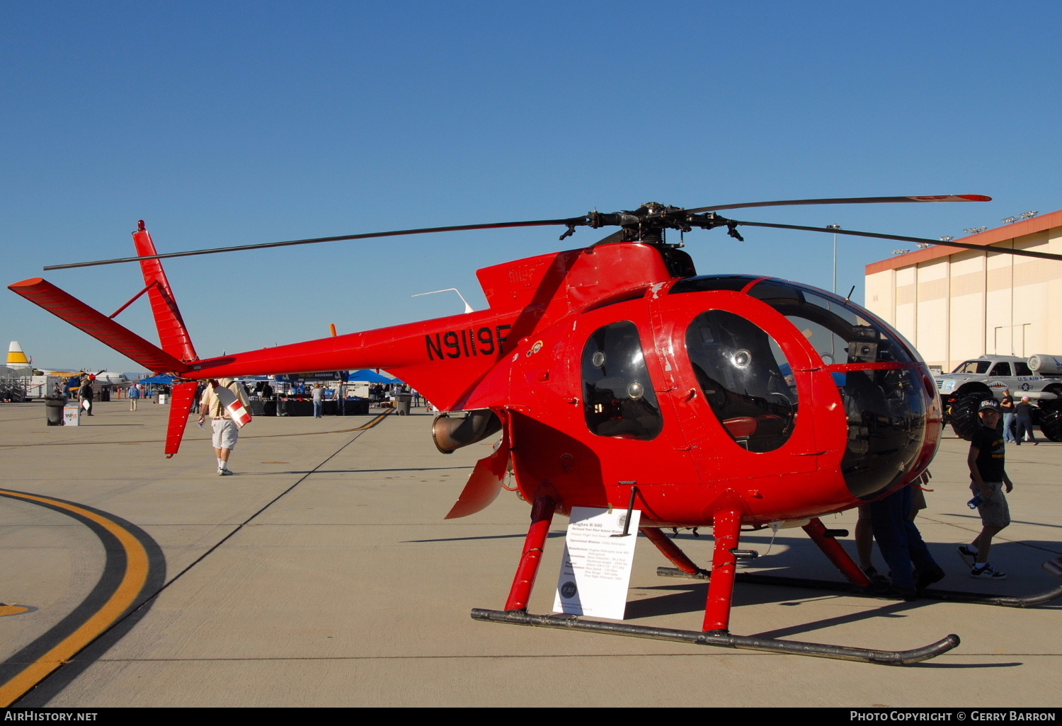Aircraft Photo of N9119F | Hughes 500C (369HS) | AirHistory.net #348954