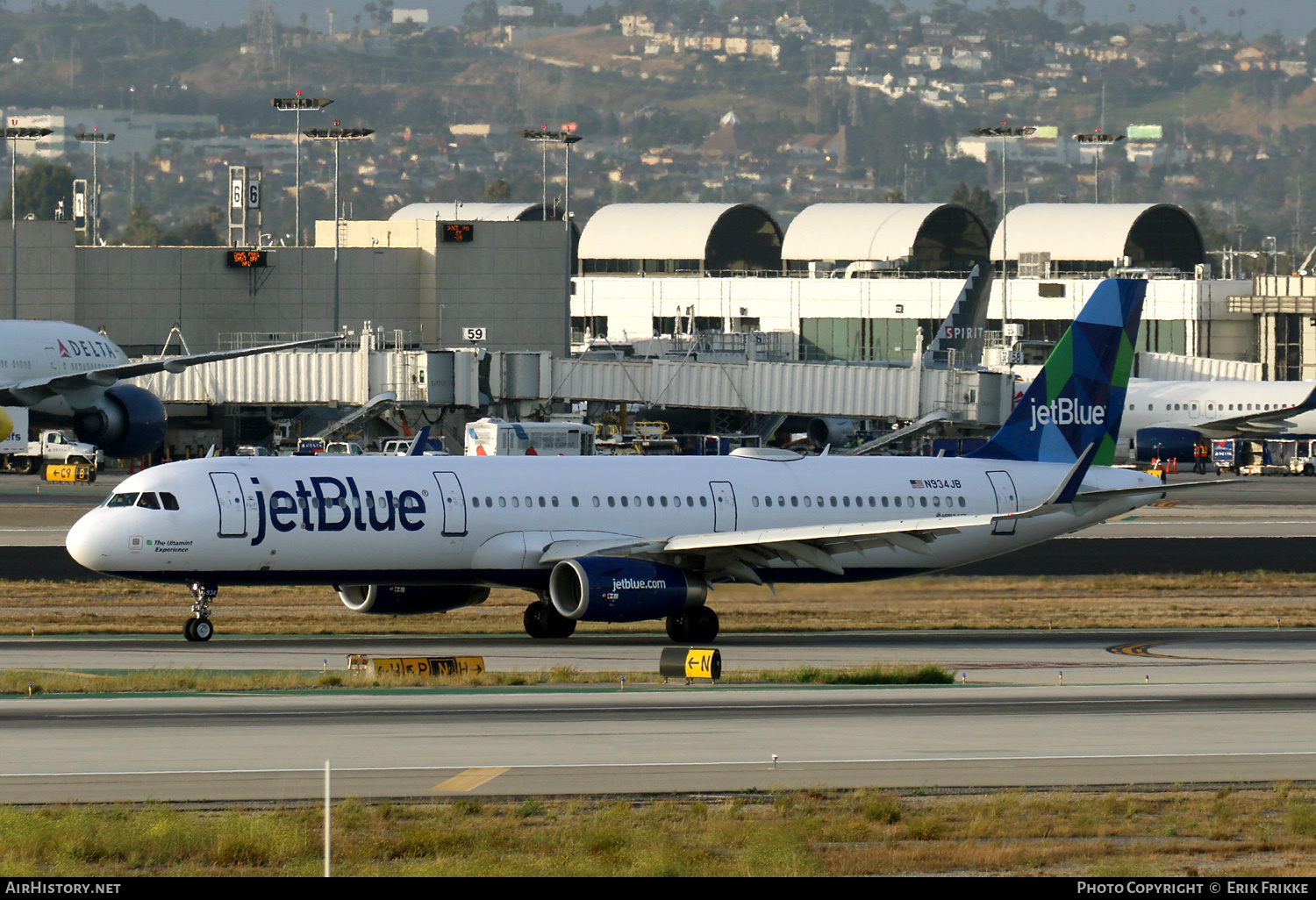 Aircraft Photo of N934JB | Airbus A321-231 | JetBlue Airways | AirHistory.net #348962