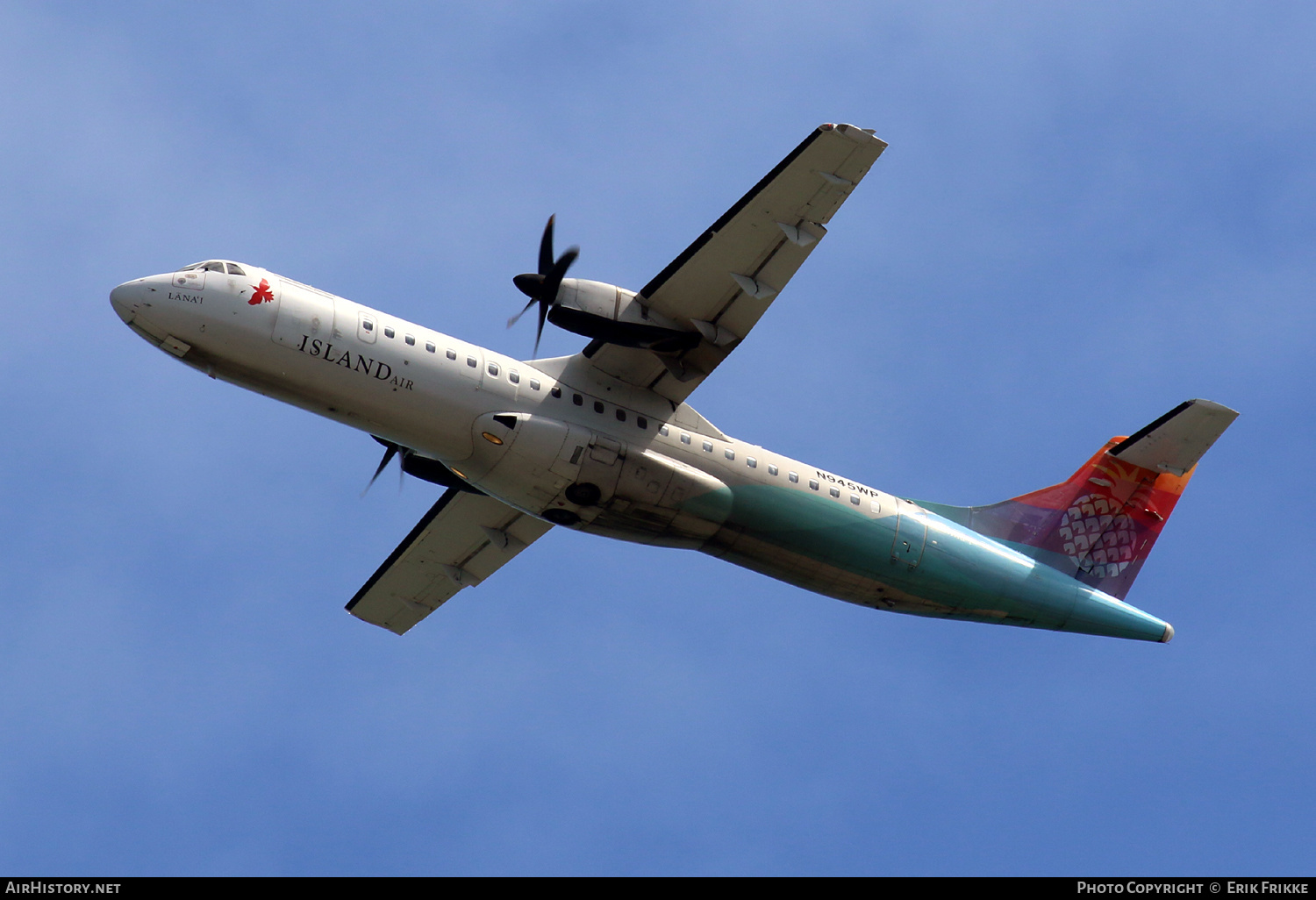 Aircraft Photo of N945WP | ATR ATR-72-212 | Island Air | AirHistory.net #348968