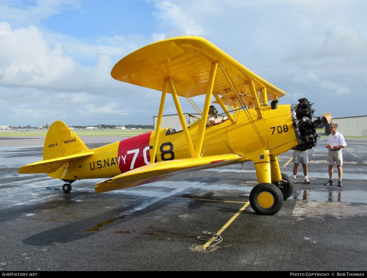 Aircraft Photo of N60198 | Boeing N2S-4 Kaydet (A75N1) | USA - Navy | AirHistory.net #348970