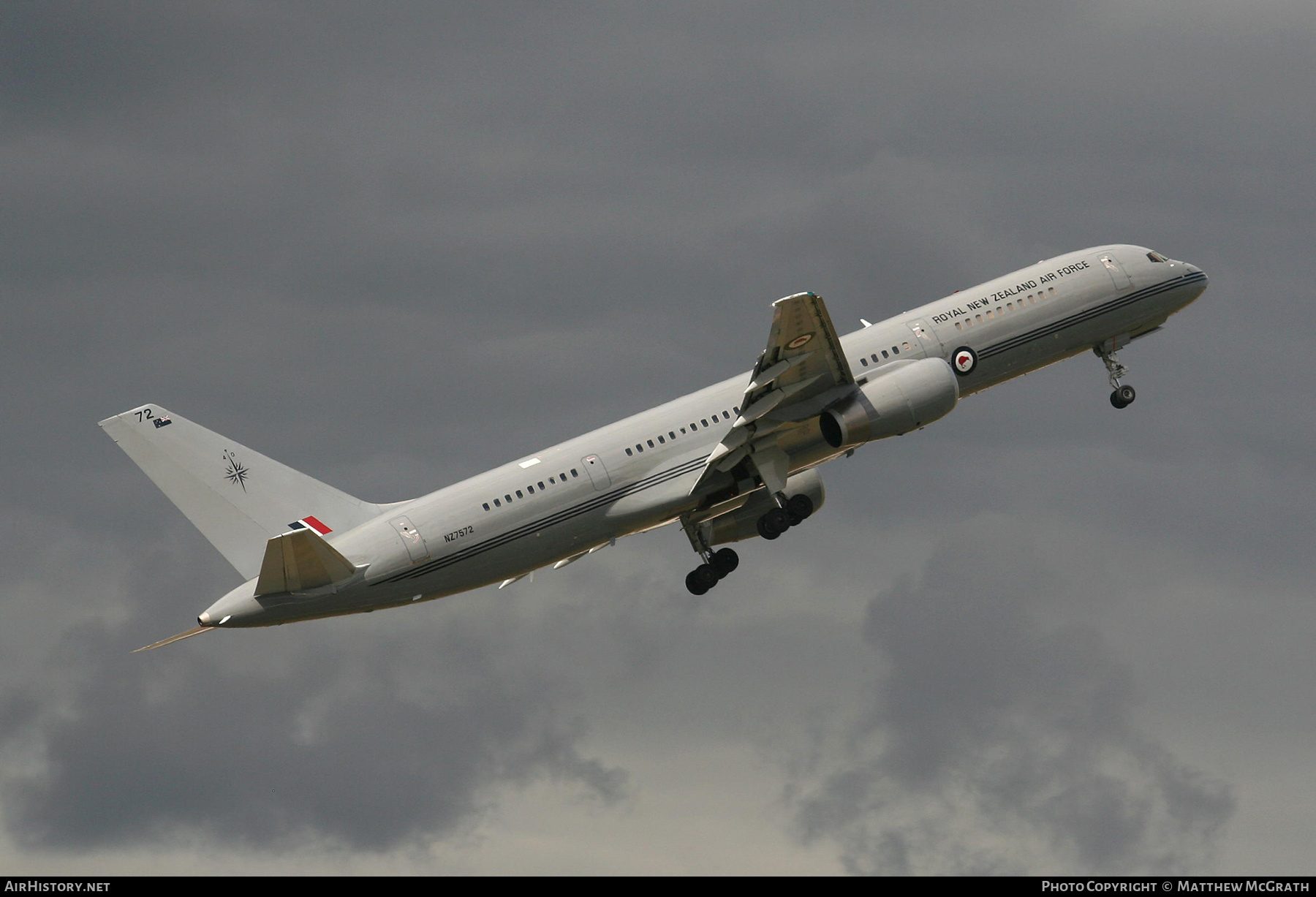 Aircraft Photo of NZ7572 | Boeing 757-2K2 | New Zealand - Air Force | AirHistory.net #348974