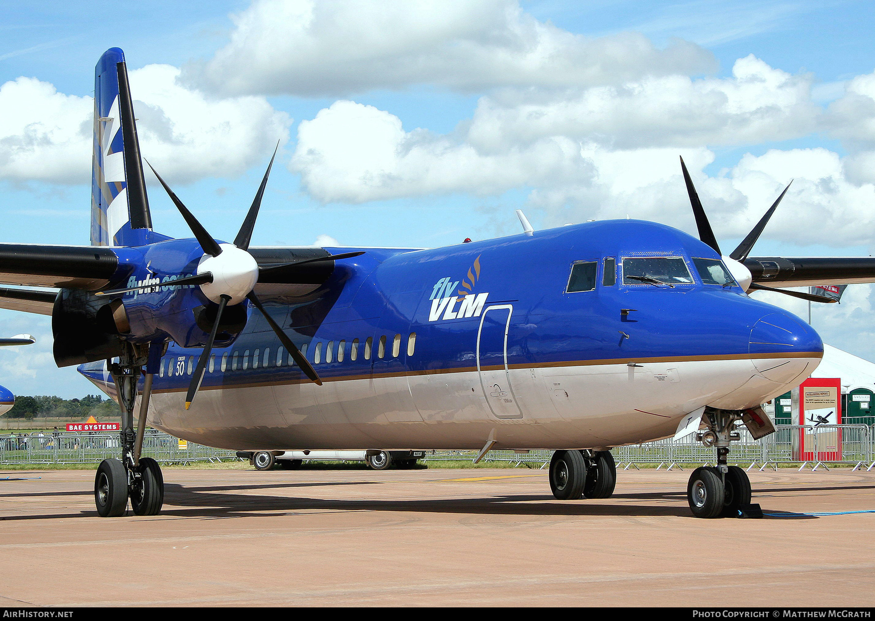 Aircraft Photo of PH-DMT | Fokker 50 | VLM Airlines | AirHistory.net #348987