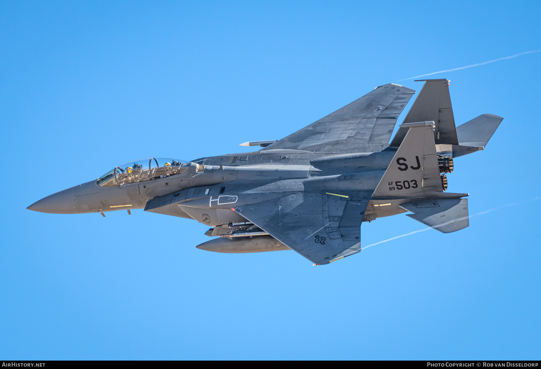 Aircraft Photo of 89-0503 / AF89-503 | Boeing F-15E Strike Eagle | USA - Air Force | AirHistory.net #348989