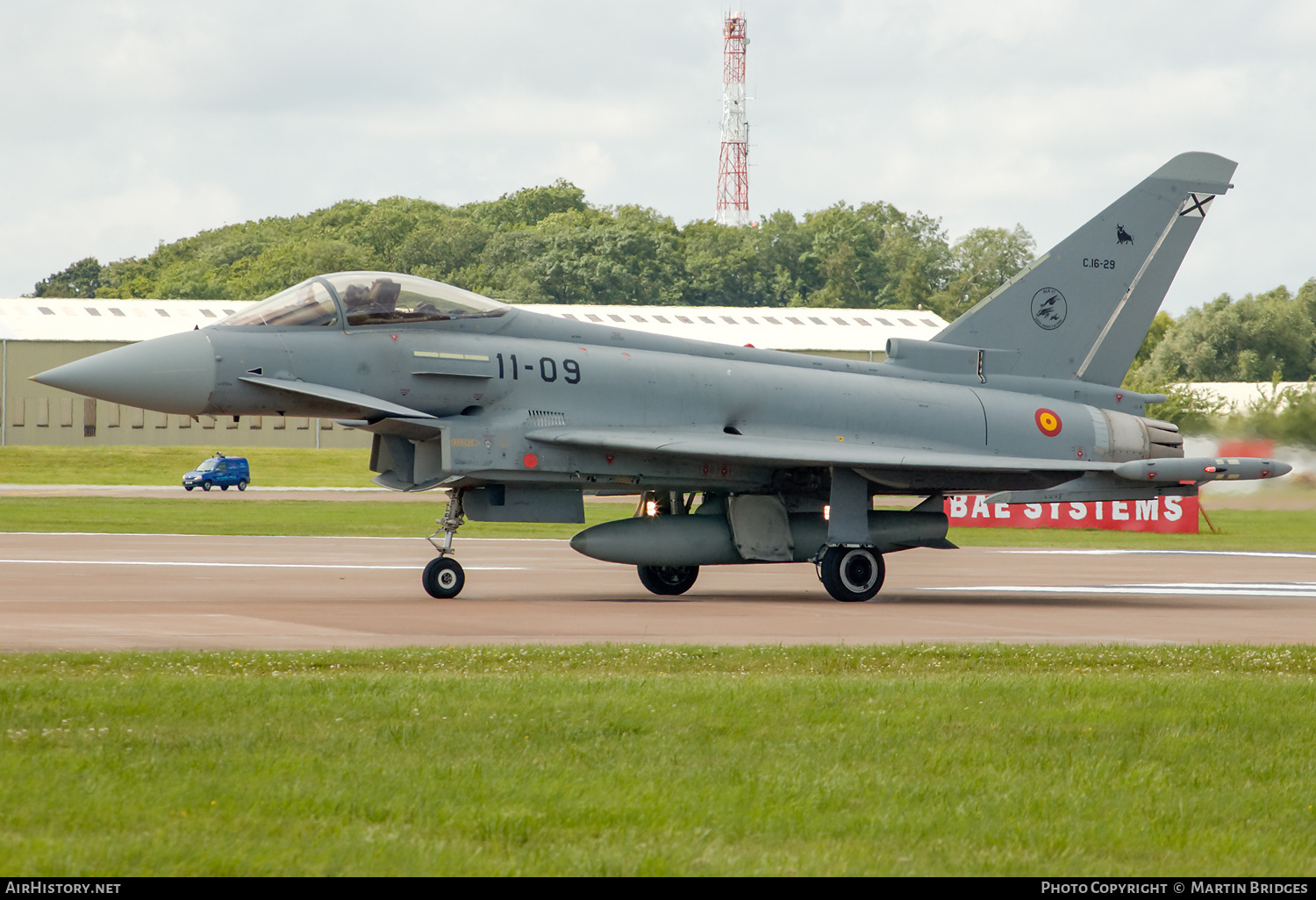 Aircraft Photo of C16-29 | Eurofighter EF-2000 Typhoon S | Spain - Air Force | AirHistory.net #348997