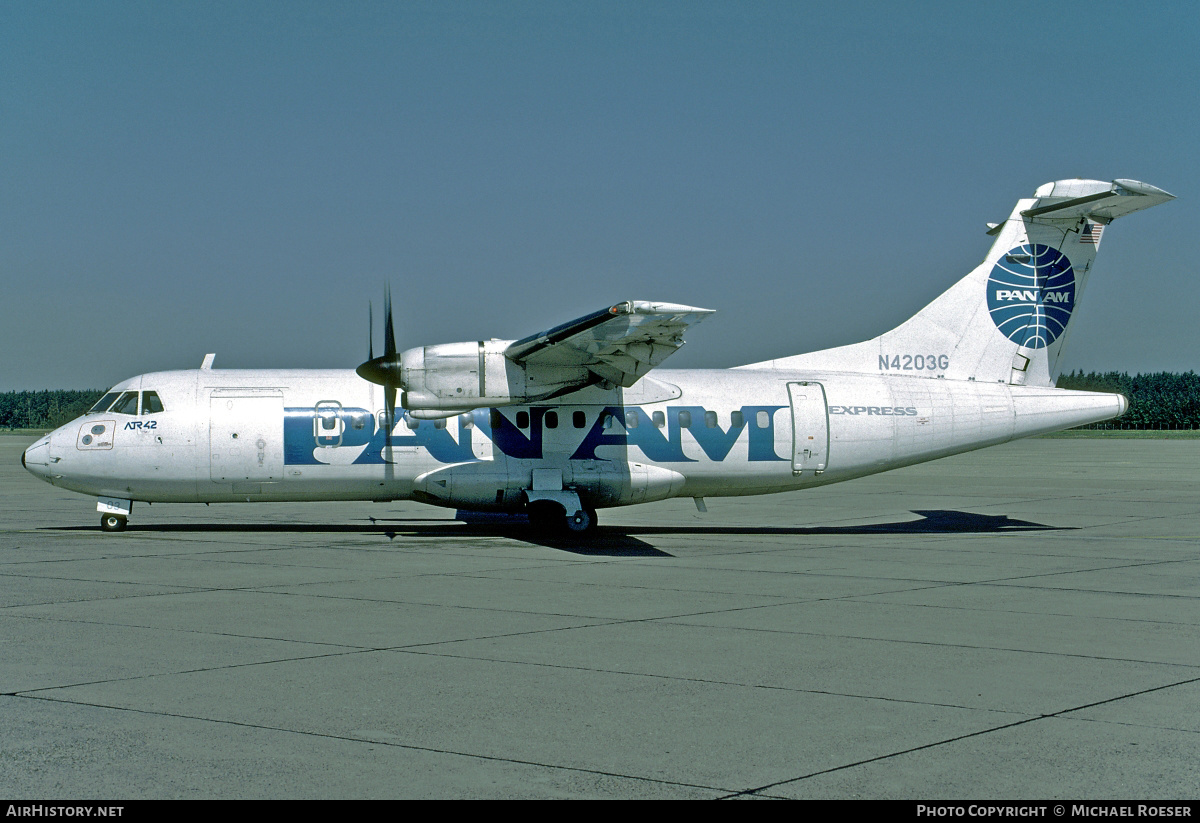 Aircraft Photo of N4203G | ATR ATR-42-300 | Pan Am Express | AirHistory.net #348999
