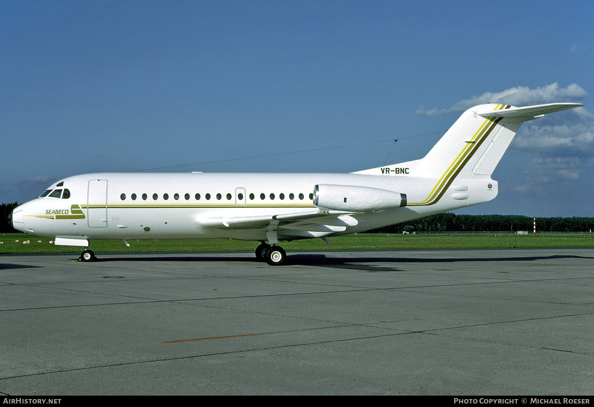 Aircraft Photo of VR-BNC | Fokker F28-1000 Fellowship | Seabeco | AirHistory.net #349007