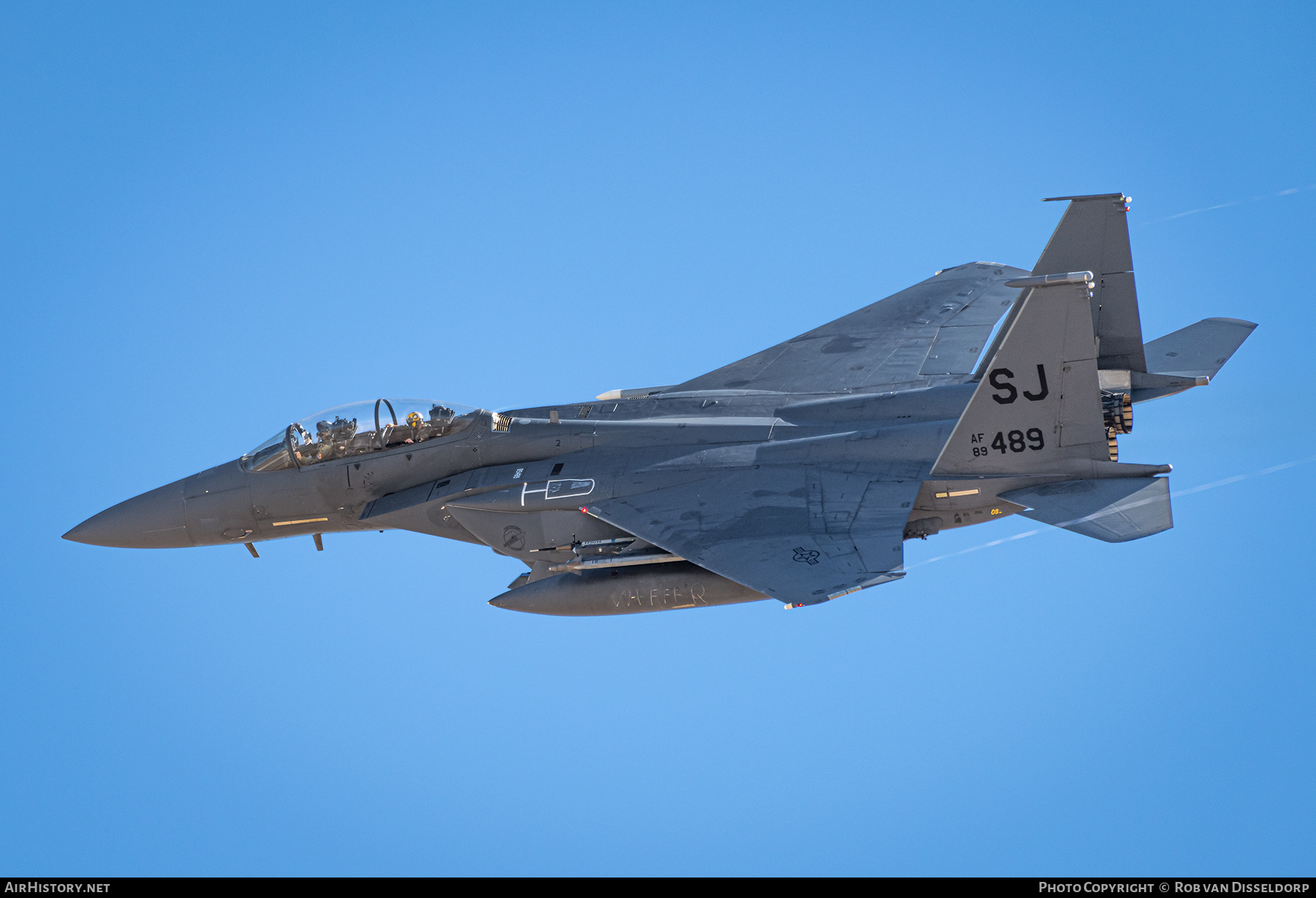 Aircraft Photo of 89-0489 / AF89-489 | Boeing F-15E Strike Eagle | USA - Air Force | AirHistory.net #349020