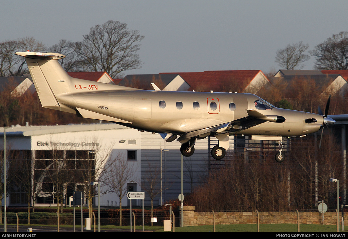Aircraft Photo of LX-JFV | Pilatus PC-12NG (PC-12/47E) | AirHistory.net #349042