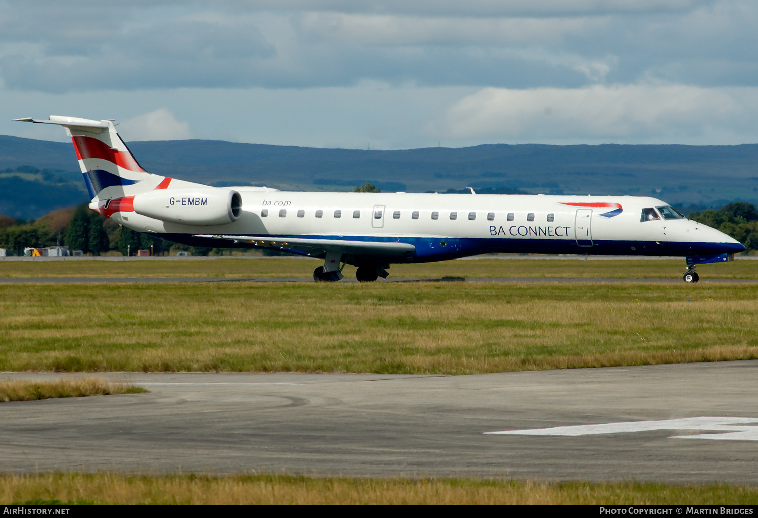 Aircraft Photo of G-EMBM | Embraer ERJ-145EU (EMB-145EU) | BA Connect | AirHistory.net #349049