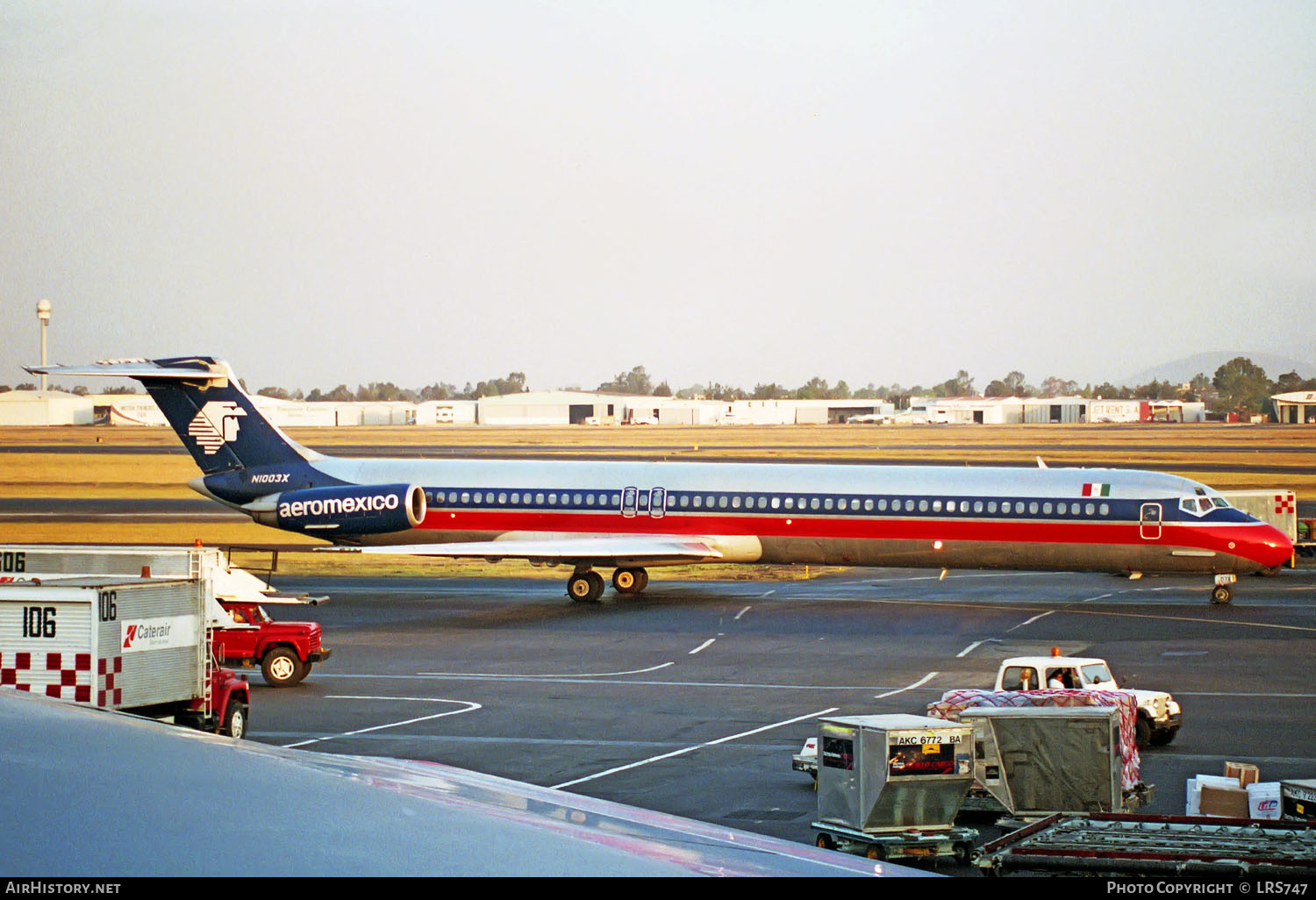 Aircraft Photo of N1003X | McDonnell Douglas MD-82 (DC-9-82) | AeroMéxico | AirHistory.net #349062