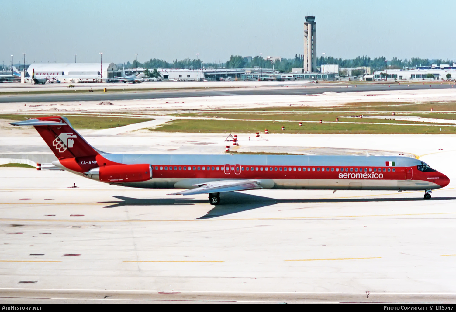 Aircraft Photo of XA-AMP | McDonnell Douglas MD-82 (DC-9-82) | AeroMéxico | AirHistory.net #349067